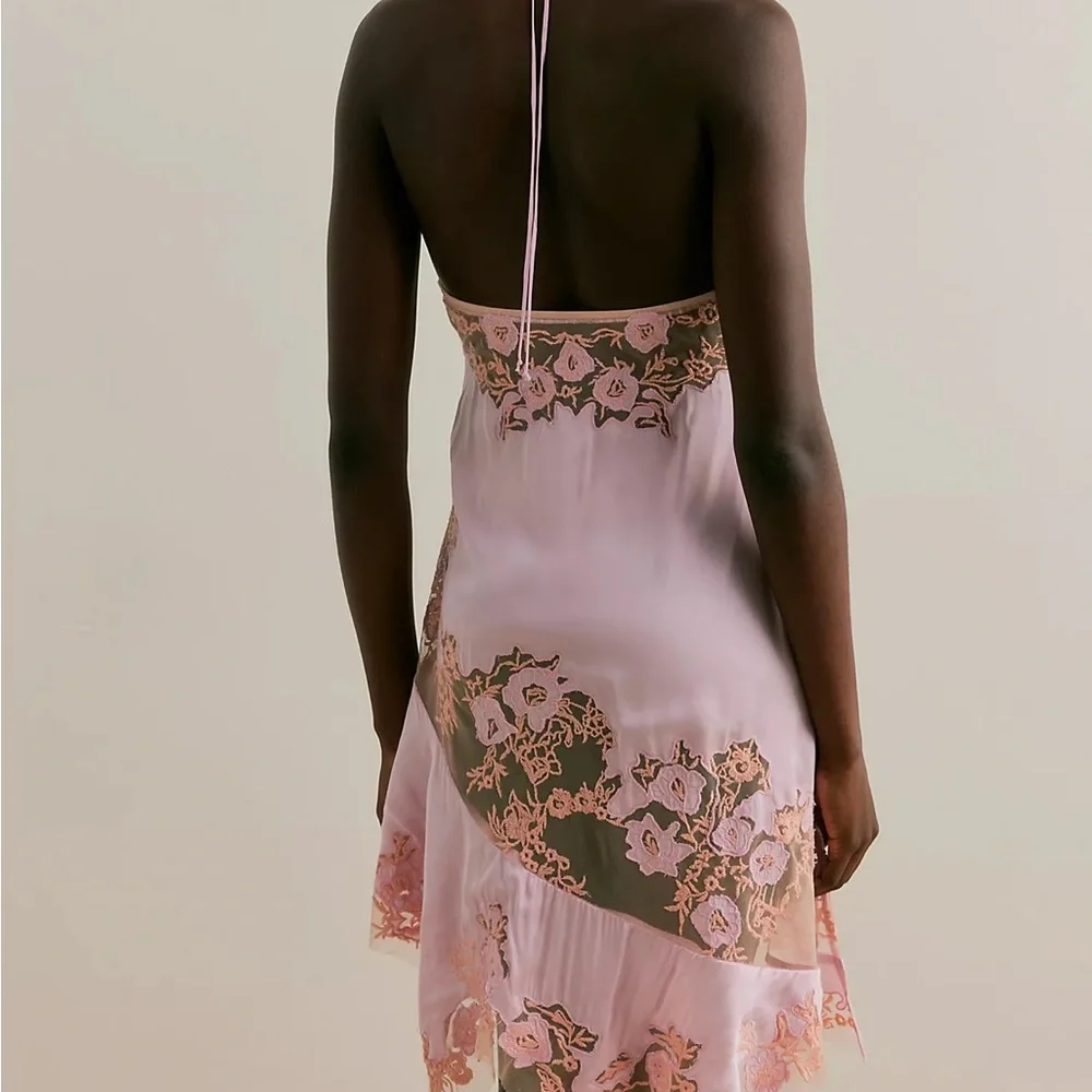 Free People Mystic Groove Mini Slip Dress Size Medium NWT - Picture 2 of 6